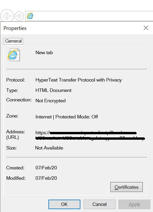 Verify Internet Explorer Settings 
