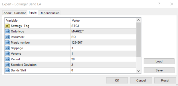 Input Parameters as per your Requirement. 