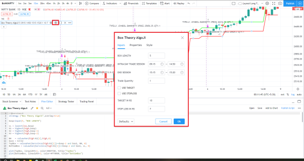 Optimize parameters for your own trading