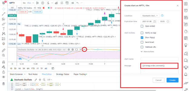 Stochastic Oscillator Algo Strategy