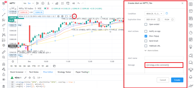 4 EMA Algo Strategy