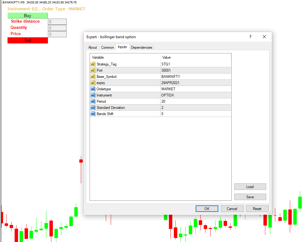 <img src=“image.jpg” alt= “Bollinger Band Expert Advisor” title= “image tooltip”> 